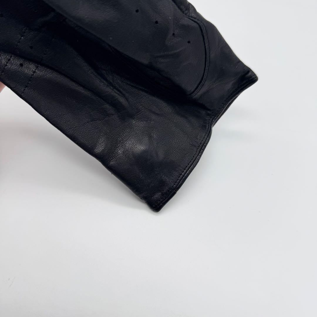 Yohji Yamamoto POUR HOMME レザーグローブ 手袋 ボタン