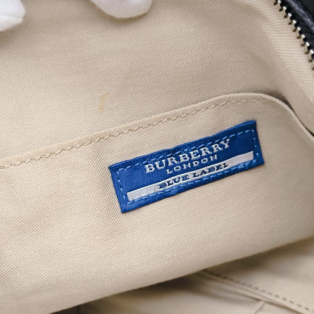 バーバリーブルーレーベル 2way ハンドバッグ ショルダーバッグ ノバチェック