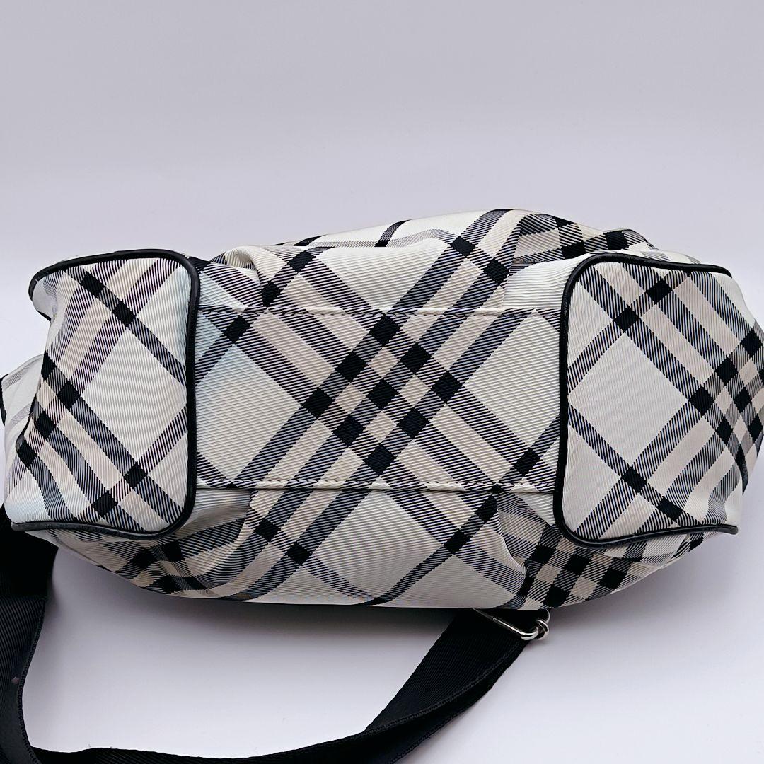 バーバリーブルーレーベル 2way ハンドバッグ ショルダーバッグ ノバチェック