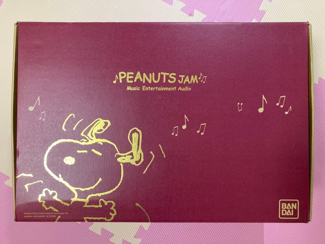 【chi426 】　スヌーピーピーナッツジャム　オーディオ