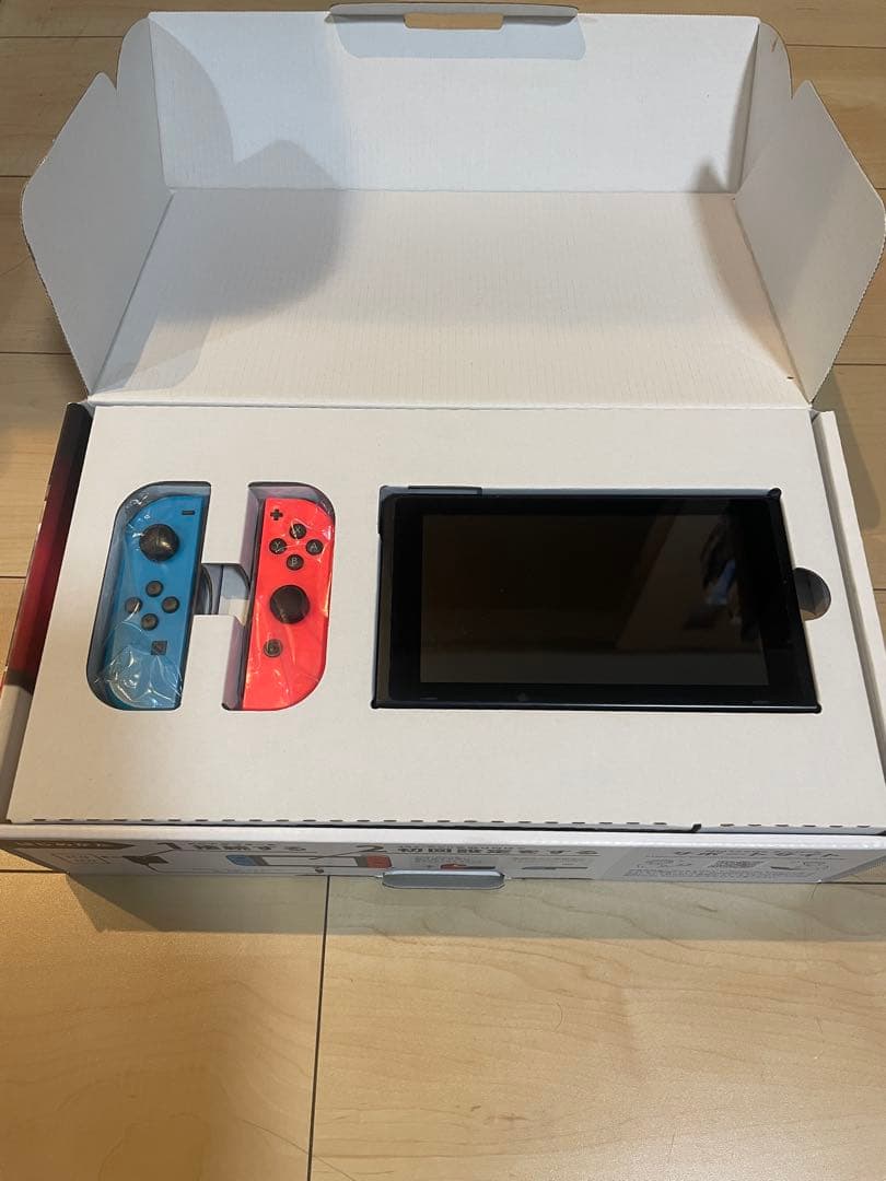 Nintendo Switch ネオンブルー&ネオンレッド＋おまけ品※不足品なし