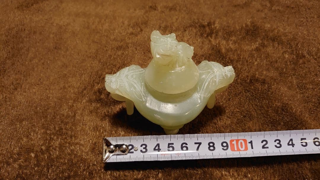 玉香炉　香炉　古玩　中国美術　１客