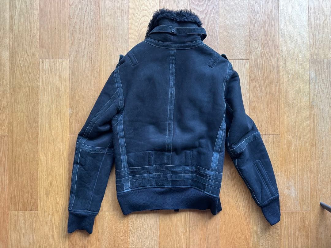 NEIL BARRETT ムートンレザージャケット XS