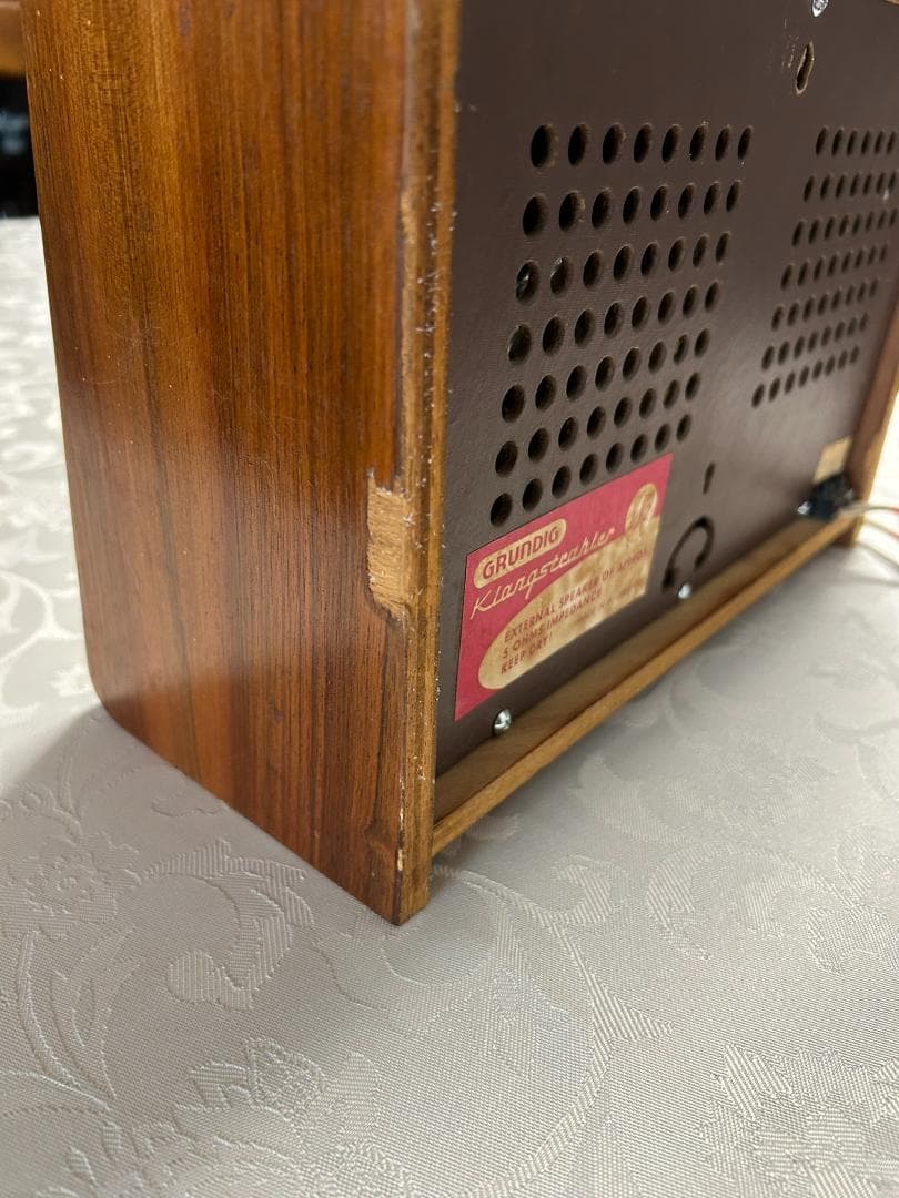独グルンディッヒGrundig 1950'スピーカー美品ペア