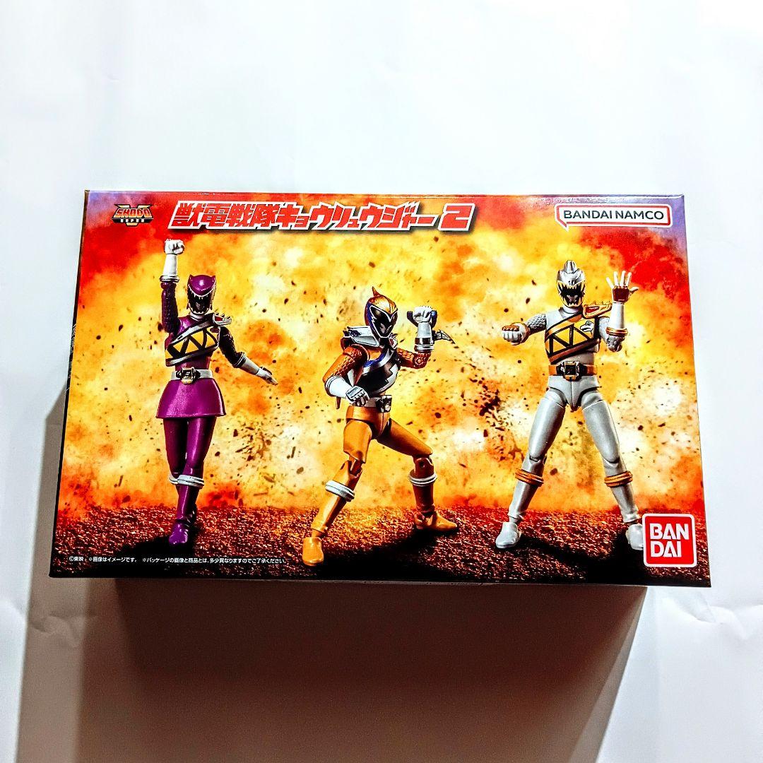 SHODO SUPER 獣電戦隊キョウリュウジャー1·2·3セット　フィギュア