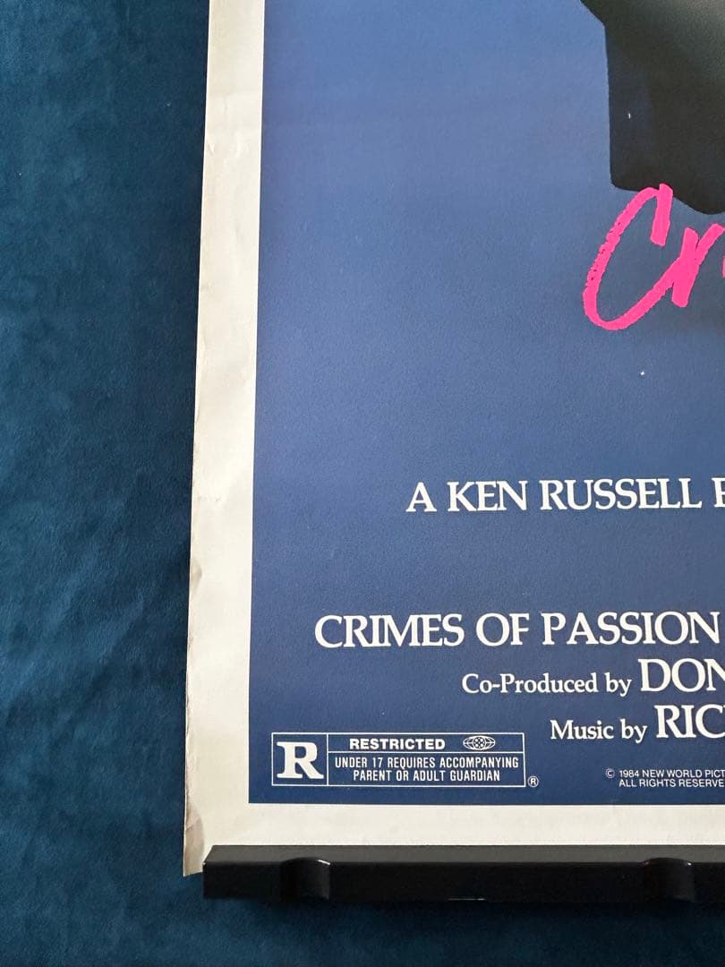クライム・オブ・パッション　USオリジナル映画ポスター