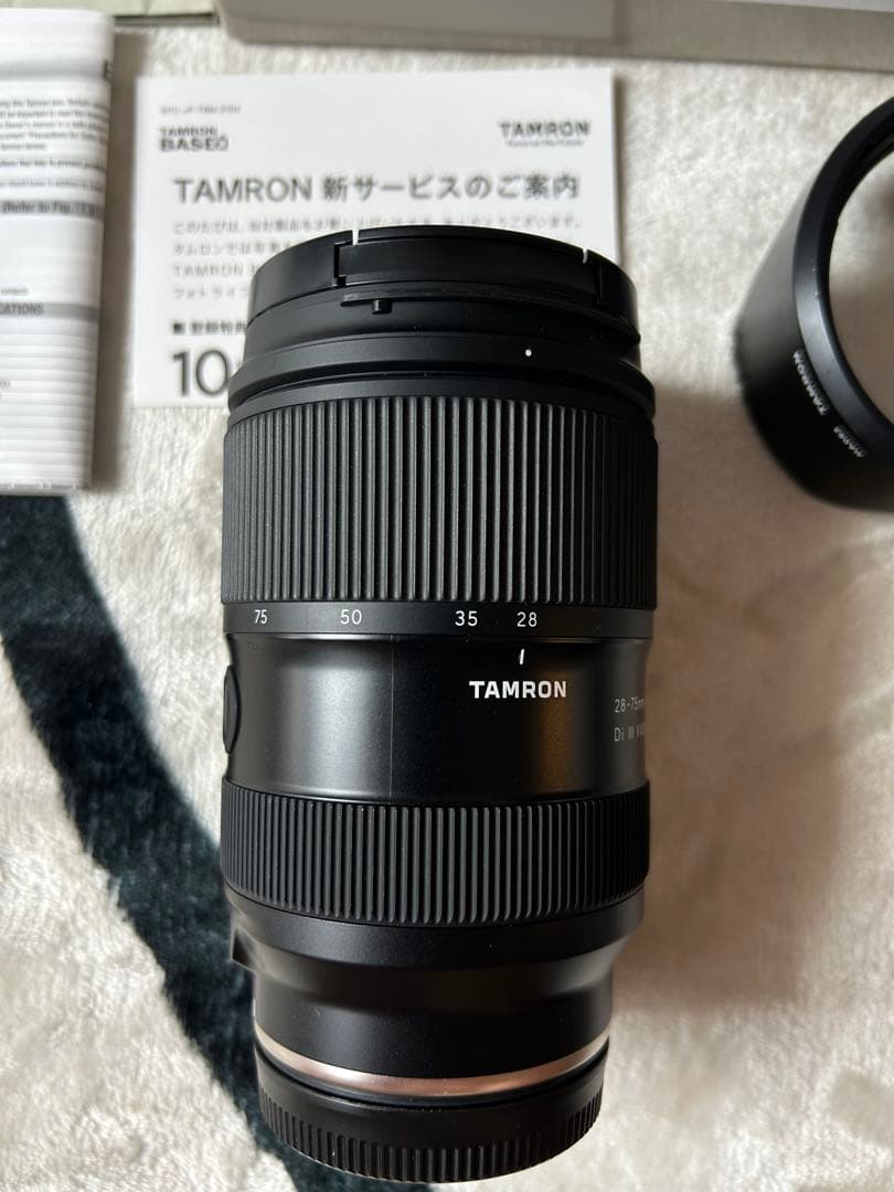 【新品級】タムロン28-75mm F/2.8 Di III VXD G2 ソニー