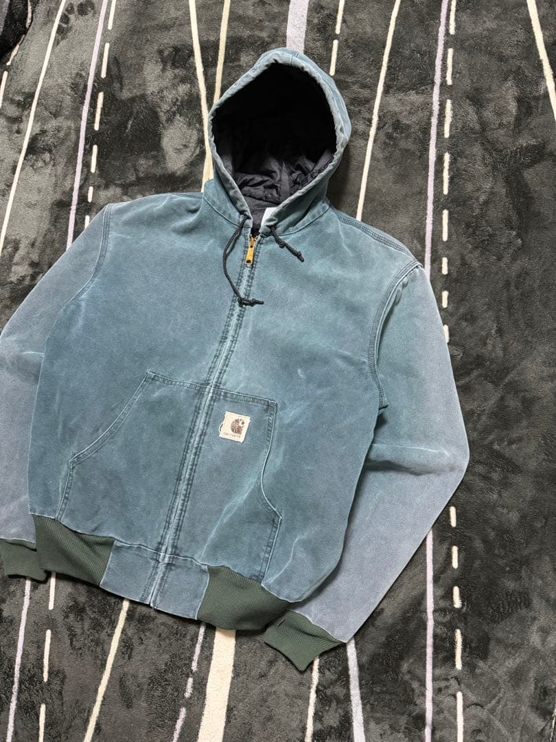 ‼️90s フェードCarhartt アクティブジャケット HTG
