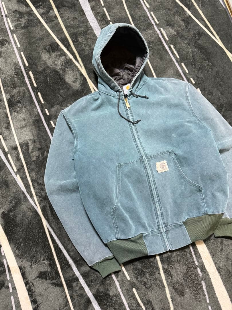 ‼️90s フェードCarhartt アクティブジャケット HTG