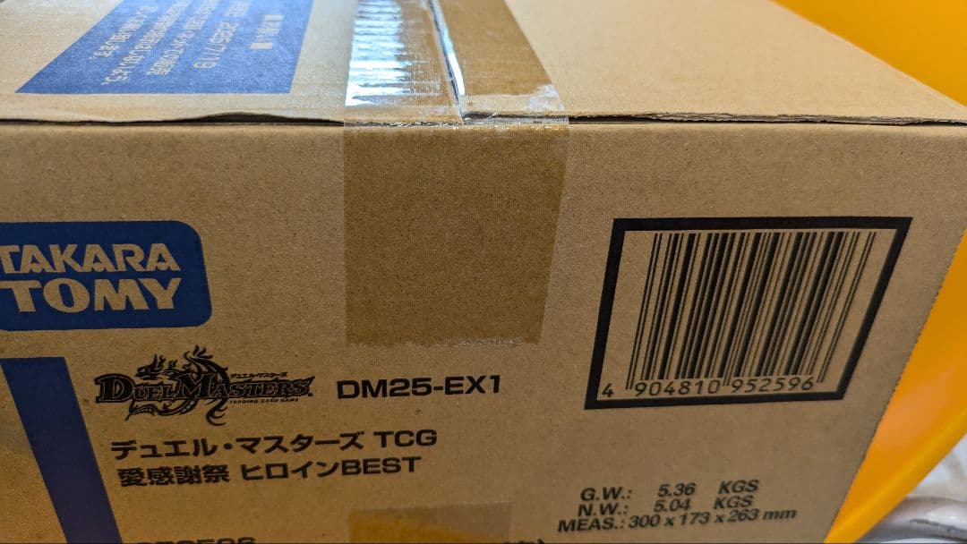 デュエルマスターズ DM25-EX1 愛感謝祭 ヒロインBEST カートン