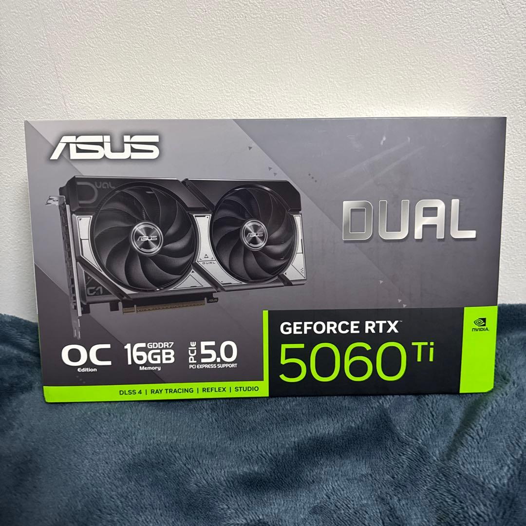 Nia　ASUS NVIDIA GeForce RTX 5060Ti