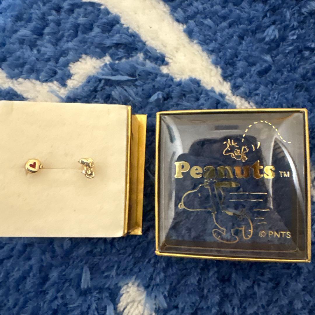 スヌーピー10kピアス新品未使用