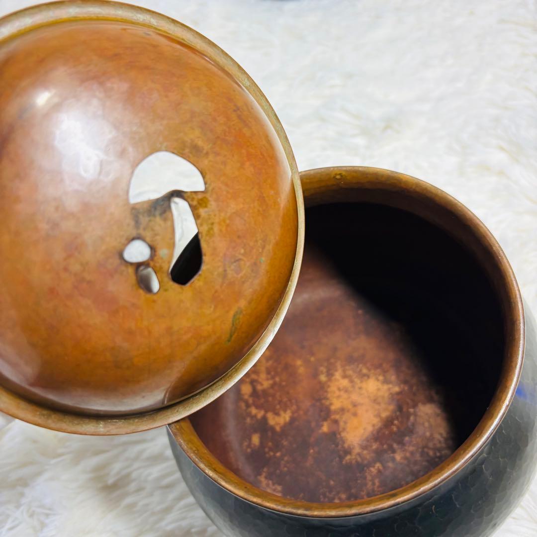 玉川堂　茶筒　建水　水差し　薬缶　鎚起銅器　茶器揃　玉虫　紫　燕三新潟県