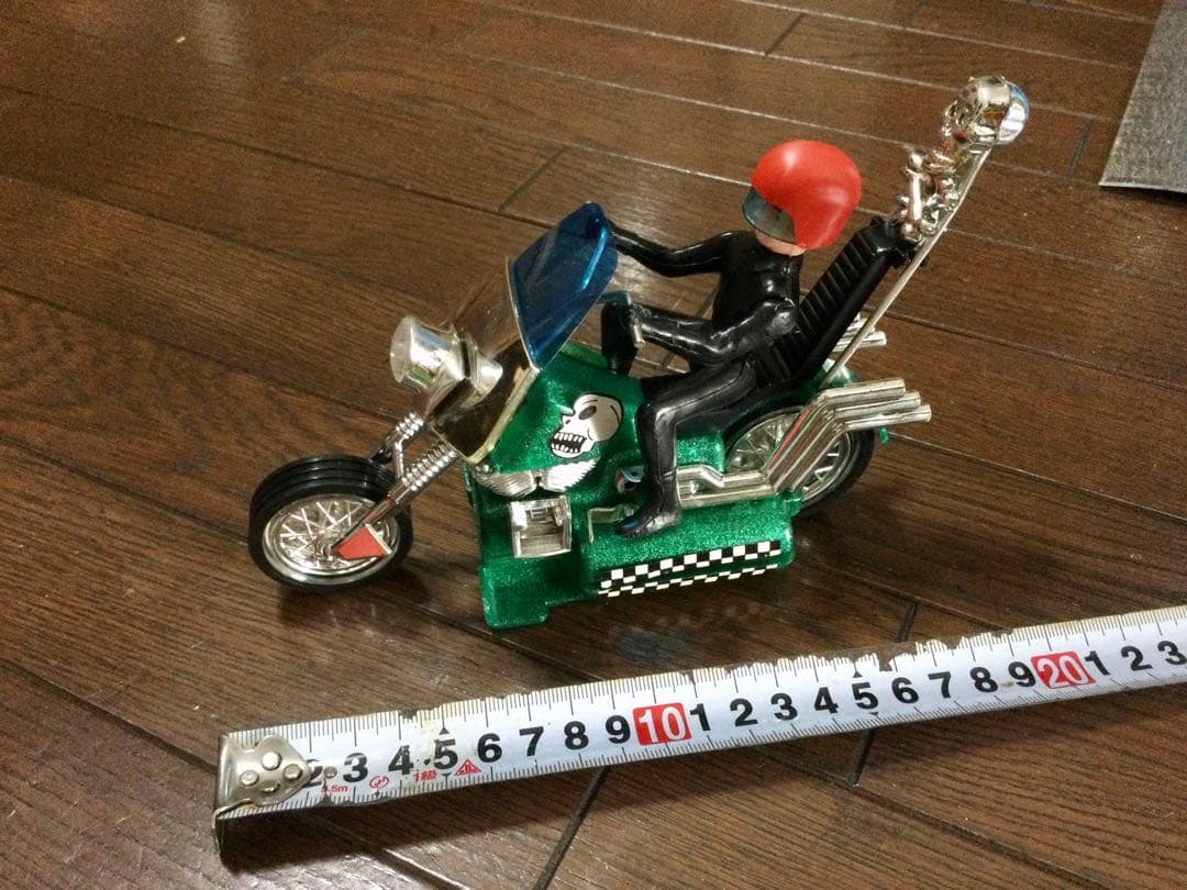 野村トーイ スクリーマンデモン スタントマシンセット 当時物 箱付き チョッパー