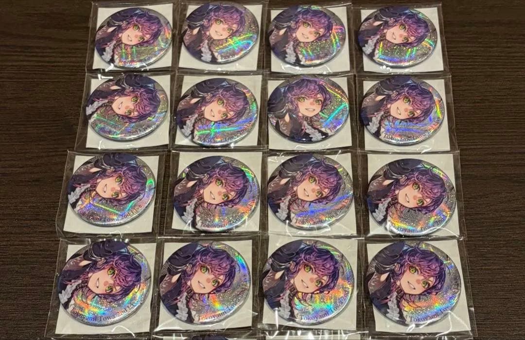 常闇トワ　2nd Live 缶バッジ　16点セット