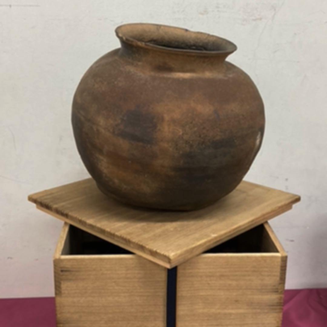 須恵器土器　新羅大壷　特大
