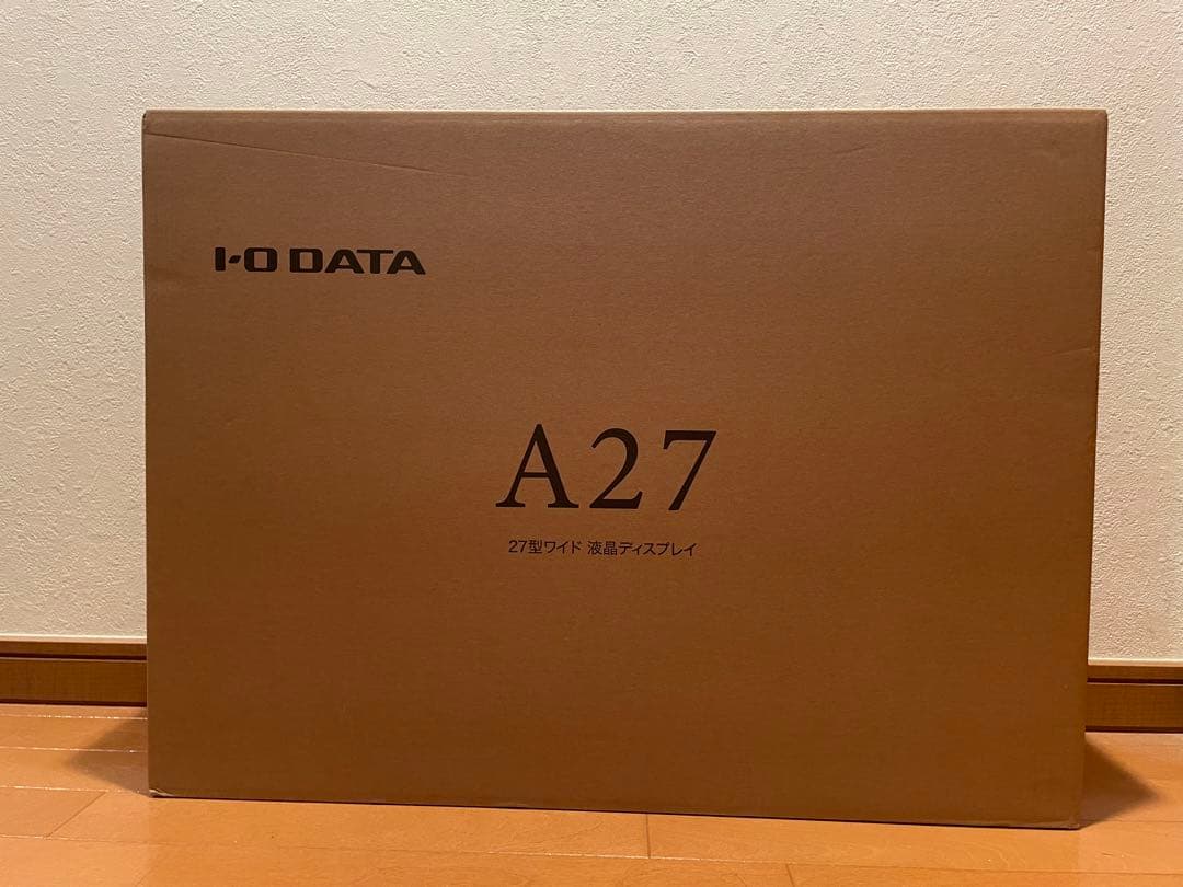 I-O DATA A27 27インチ　ディスプレイ本体　2024年モデル