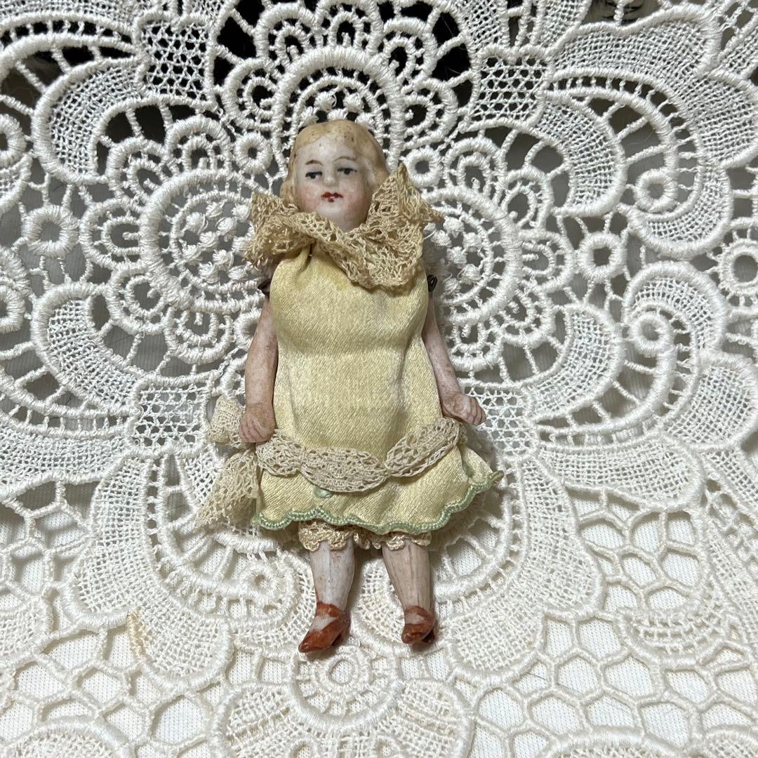 アンティーク　ビスクドール　ミニョネット