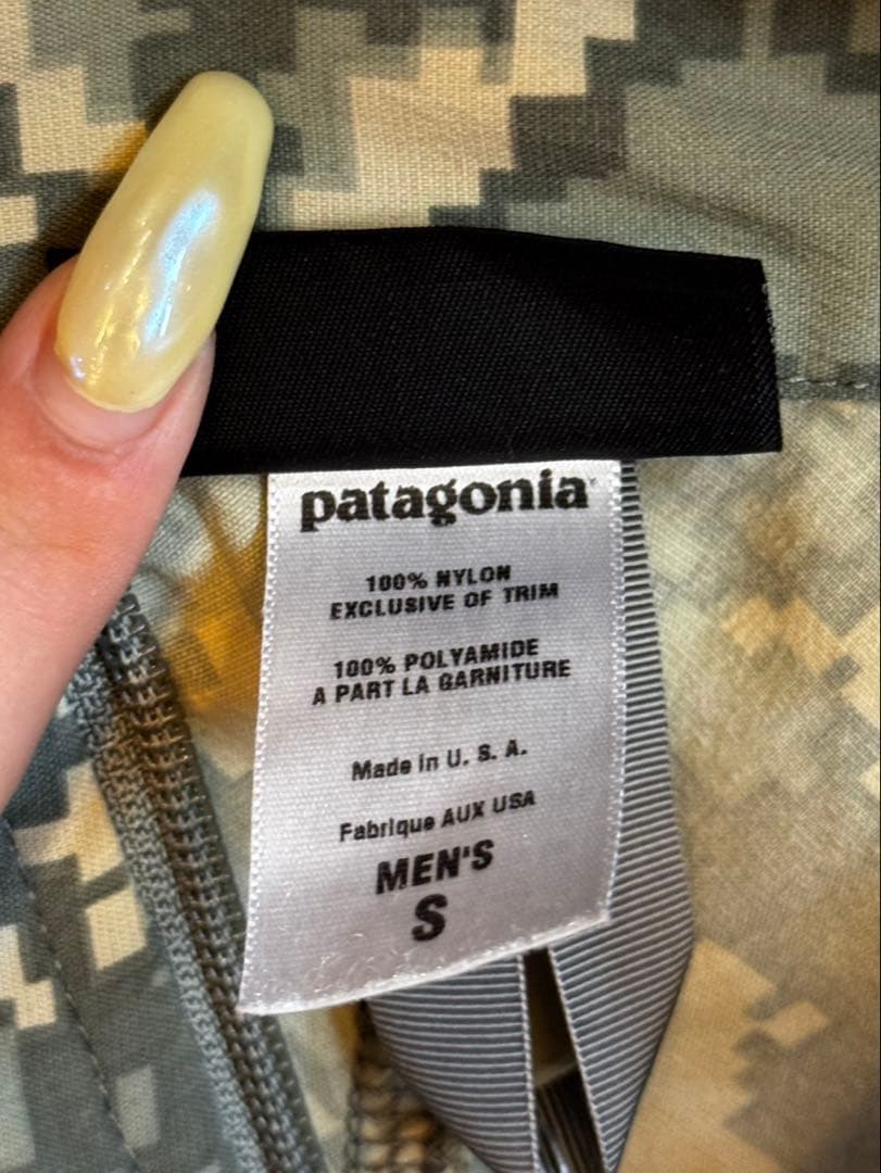 米軍実物品 Patagonia MARS wind shirts S