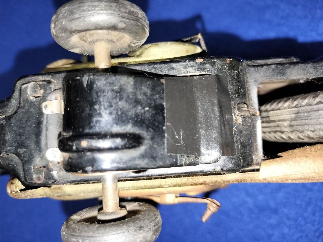 ブリキの玩具　萬代屋　カワサキメグロ　MEGURO　バイク　オートバイ　箱無