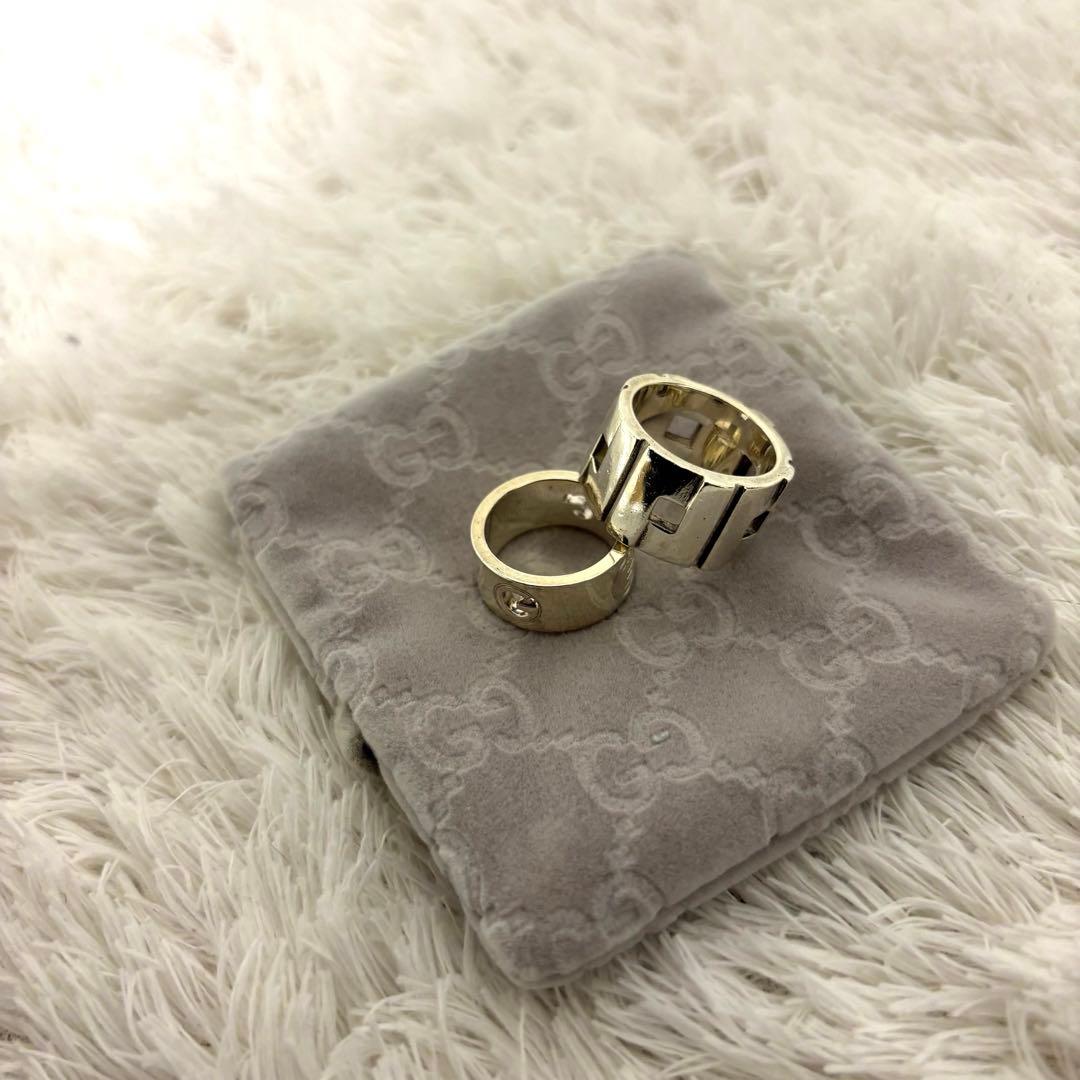 希少　GUCCI グッチ　モダリストリング　ヴィンテージ リング　指輪