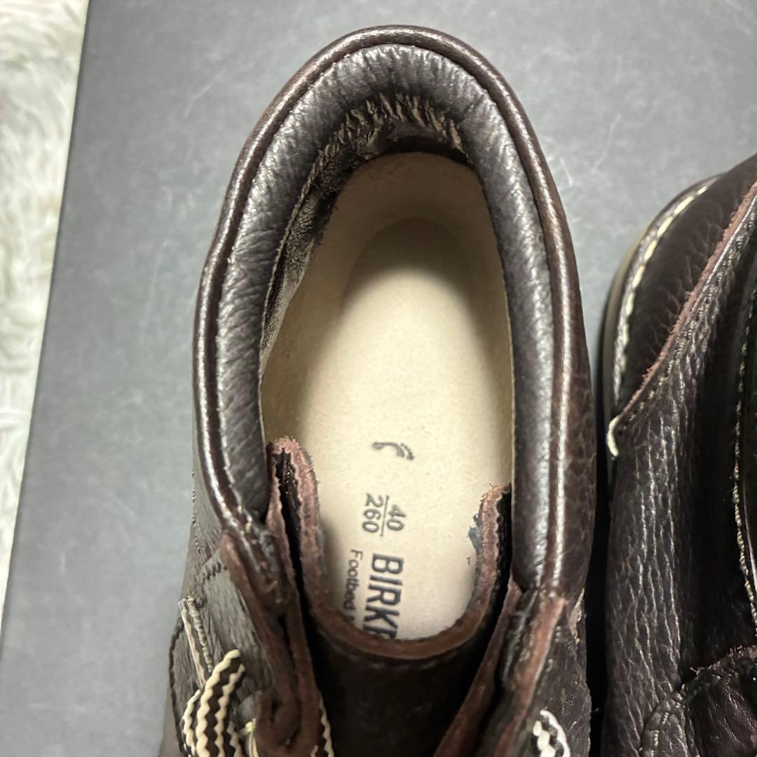 【未使用美品】 BIRKENSTOCK パサデナ 40 ダークブラウン タグ付き