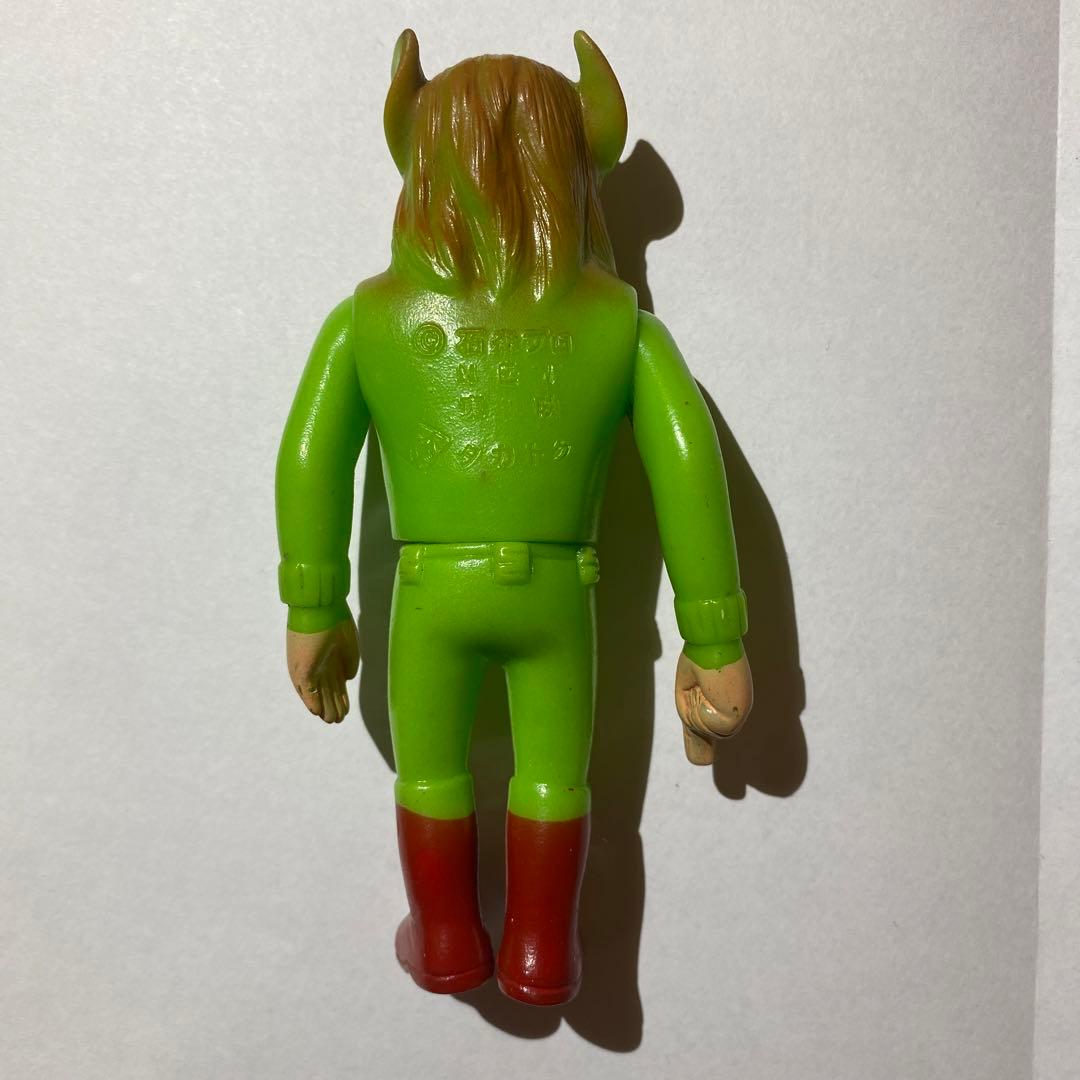 ダルニア ソフビ フィギュア ブルマァク製 アクマイザー3 当時物