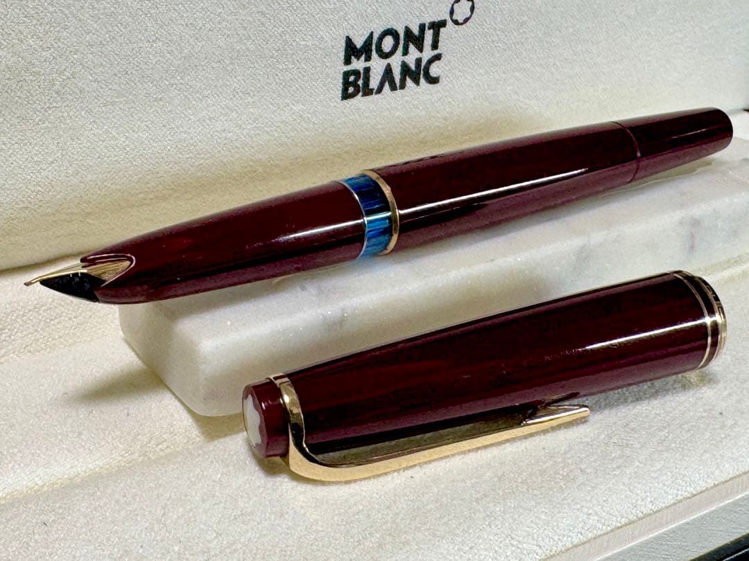 【極美品】モンブランNo22 万年筆ボルドー