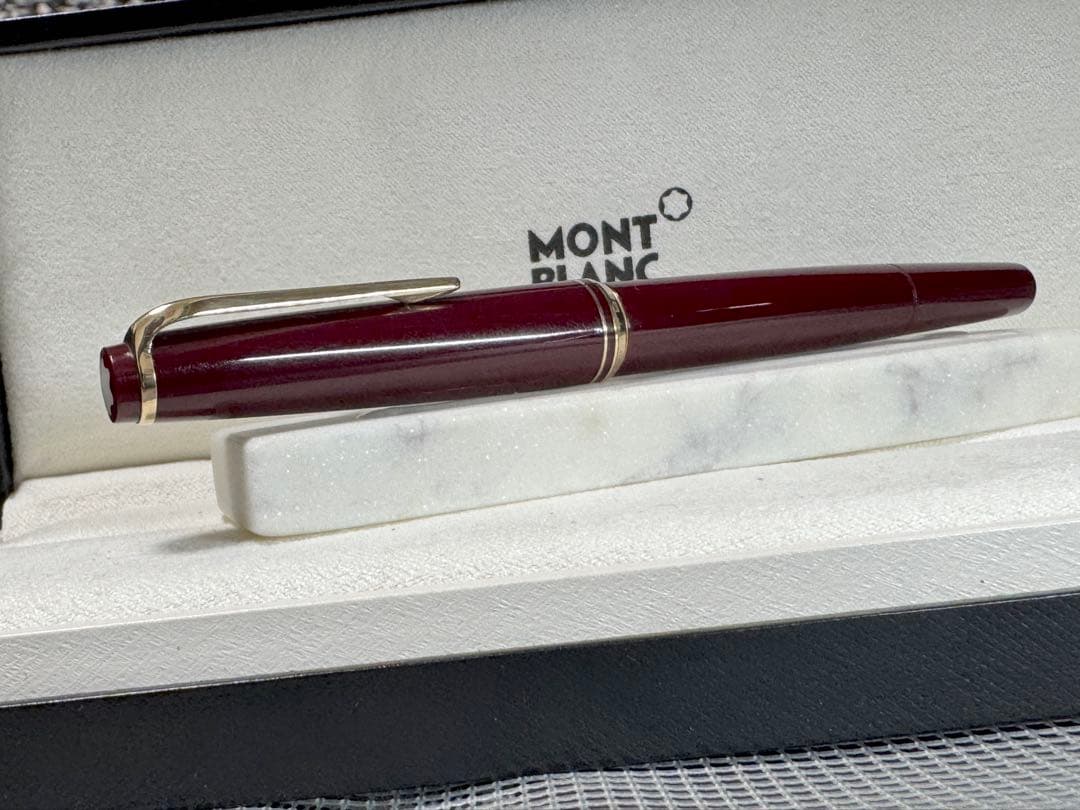 【極美品】モンブランNo22 万年筆ボルドー