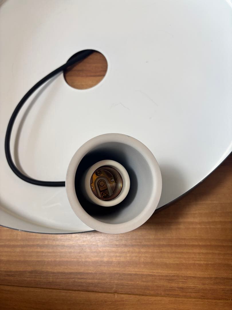 デコランプ　flame 黒　ペンダントライト φ400mm