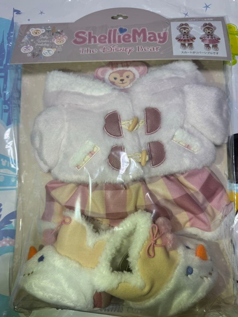 ディズニー　ダッフィー、シェリーメイ、ジェラトーニ、ステラルーコスチュームセット