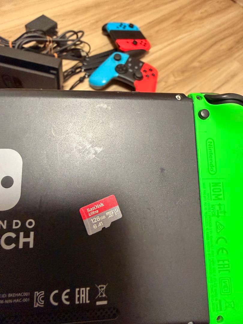 Nintendo Switch 本体 microSD 128GB付