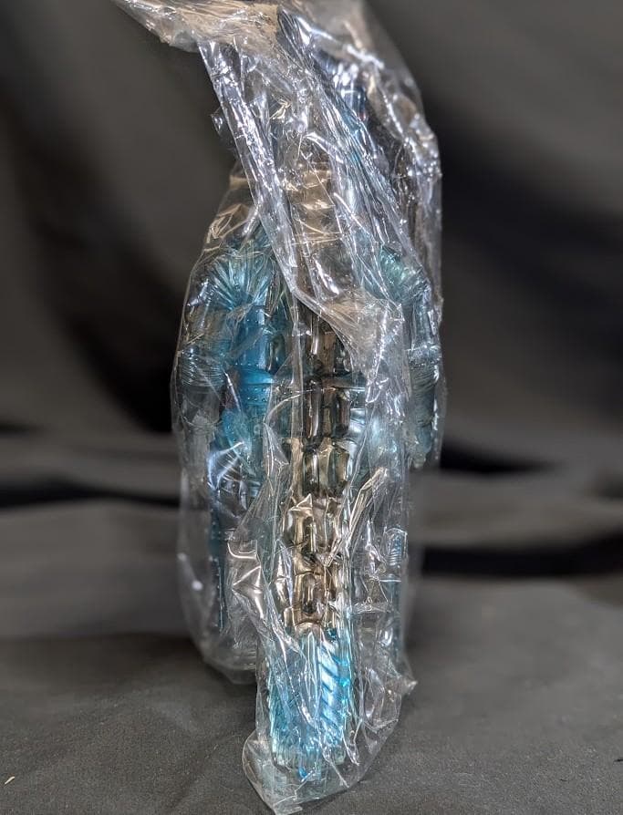 メカゴジラ「ゴジラ対メカゴジラ」（ブルマァク復刻）クリア成型ソフビフィギュア