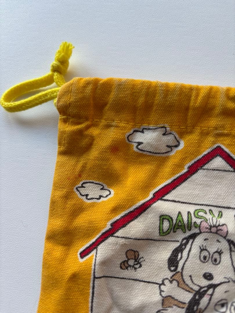デイジーヒルパピーズ　ファミリア　巾着　平成　当時　スヌーピー　兄弟　ポーチ