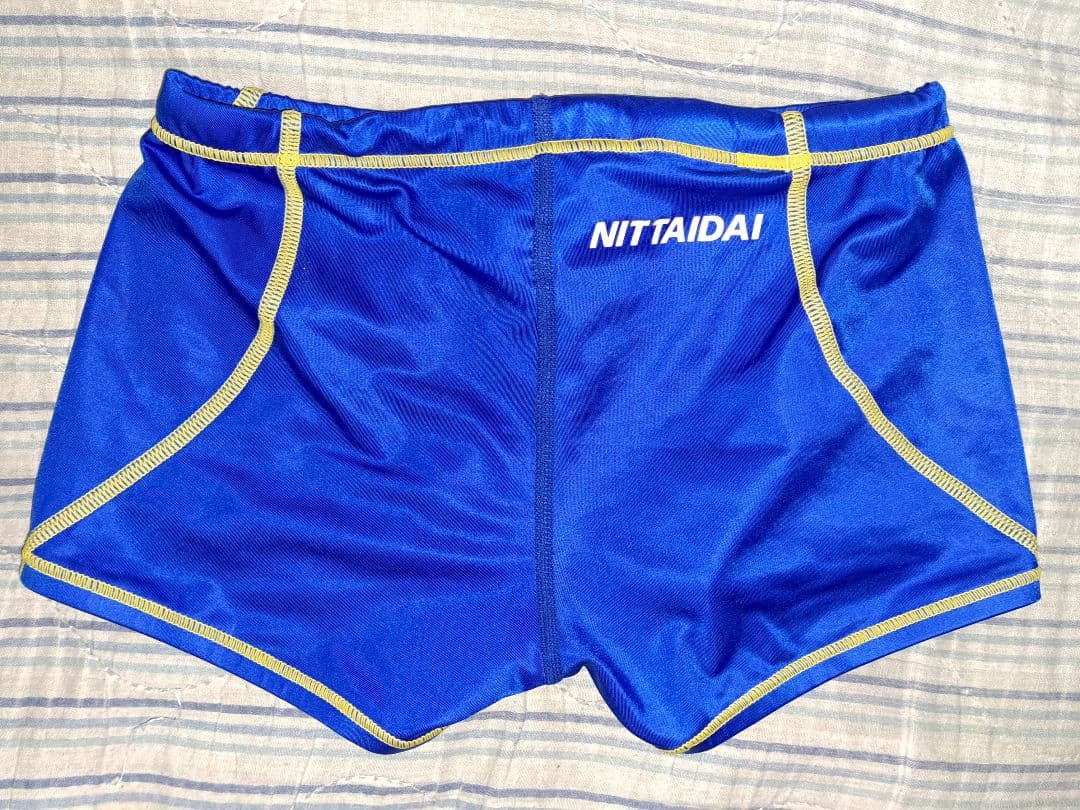 MIZUNO 日体大 ボックス型 Sサイズ ライフセービング部 裏布ナシ
