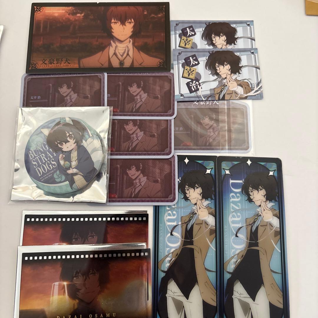 文豪ストレイドッグス 中国 上海 コラボ カフェ 特典 太宰治　13点