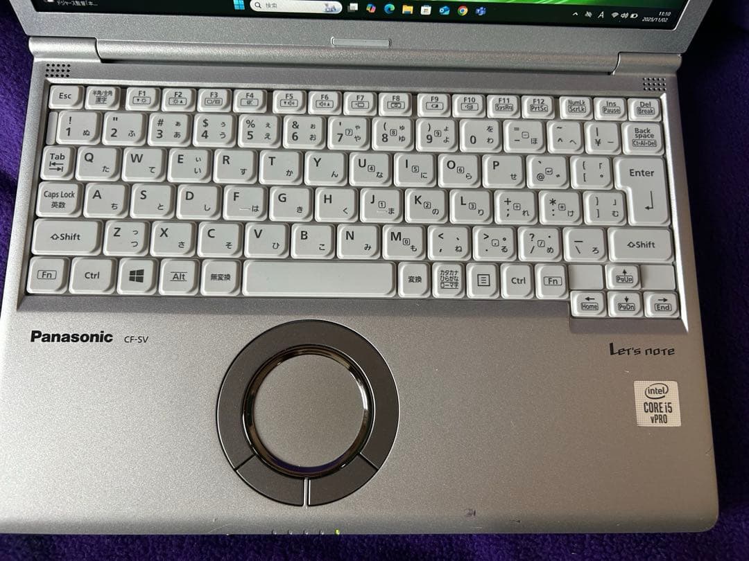 Let's note cf-sv9 16G メモリSSD1TB