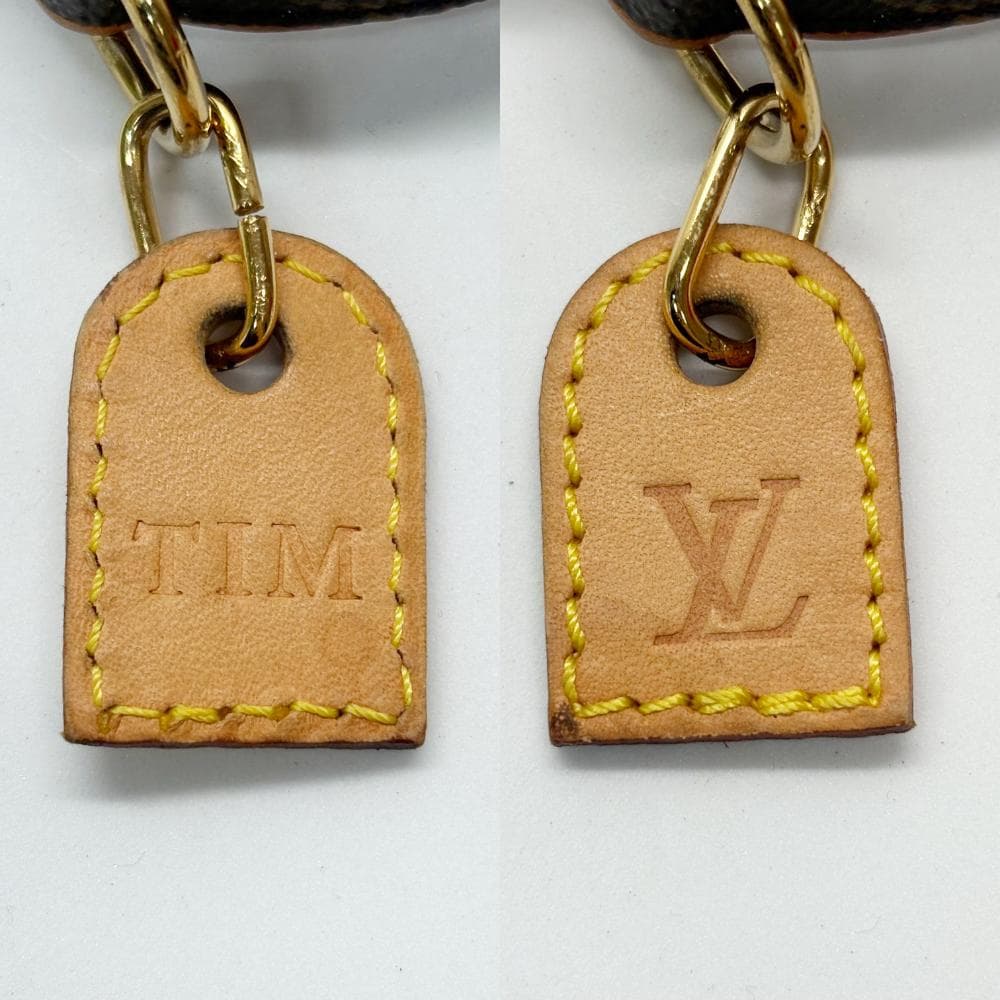 ルイヴィトン ペット首輪 モノグラム M58072 小型犬 猫 レザー