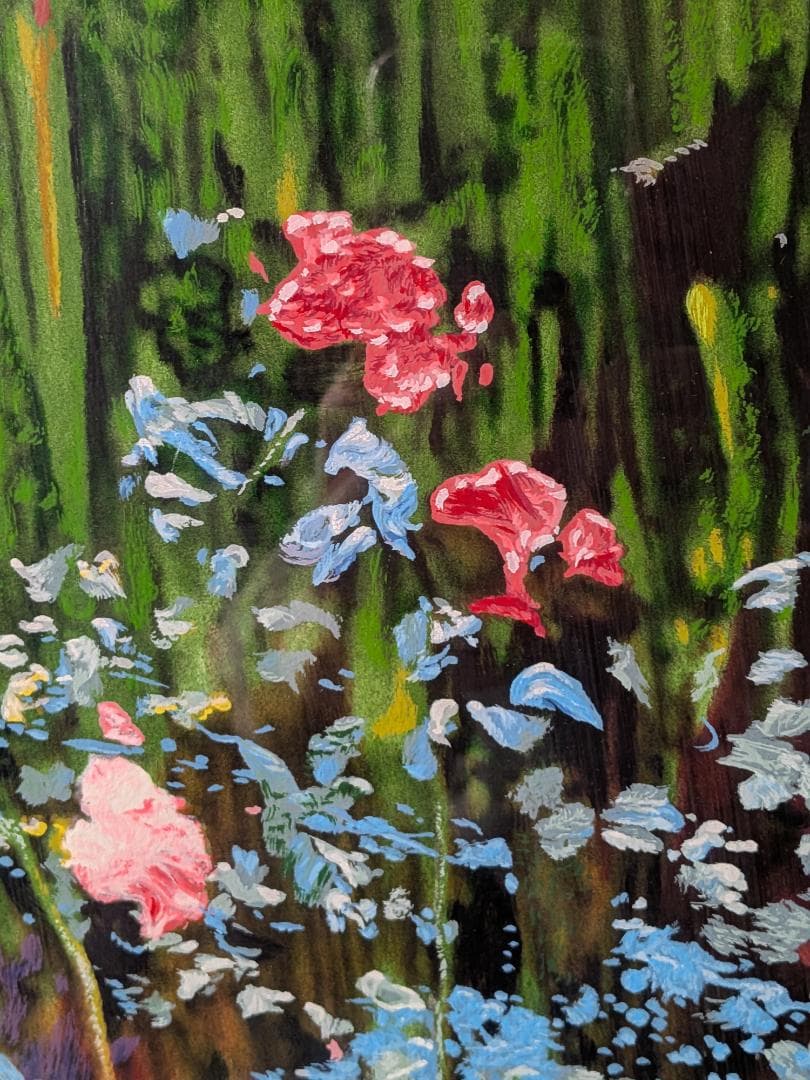 【希少】トレンツ・リャド　「黄昏の光」シルクスクリーン　HC８/10　非売品