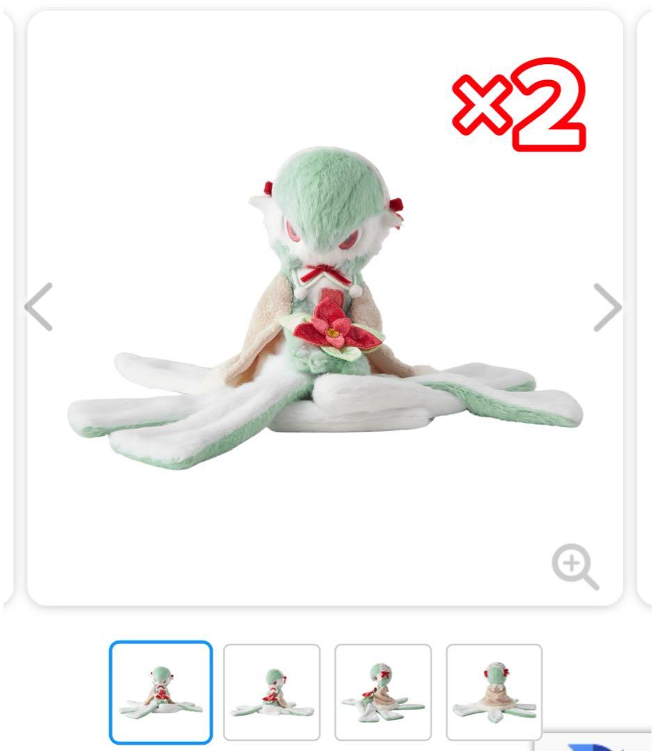 サーナイトとニンフィアのクリスマスぬいぐるみ×4