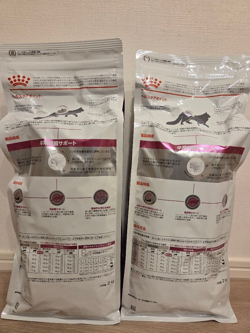  CANIN 早期腎臓サポート 2kg×2袋