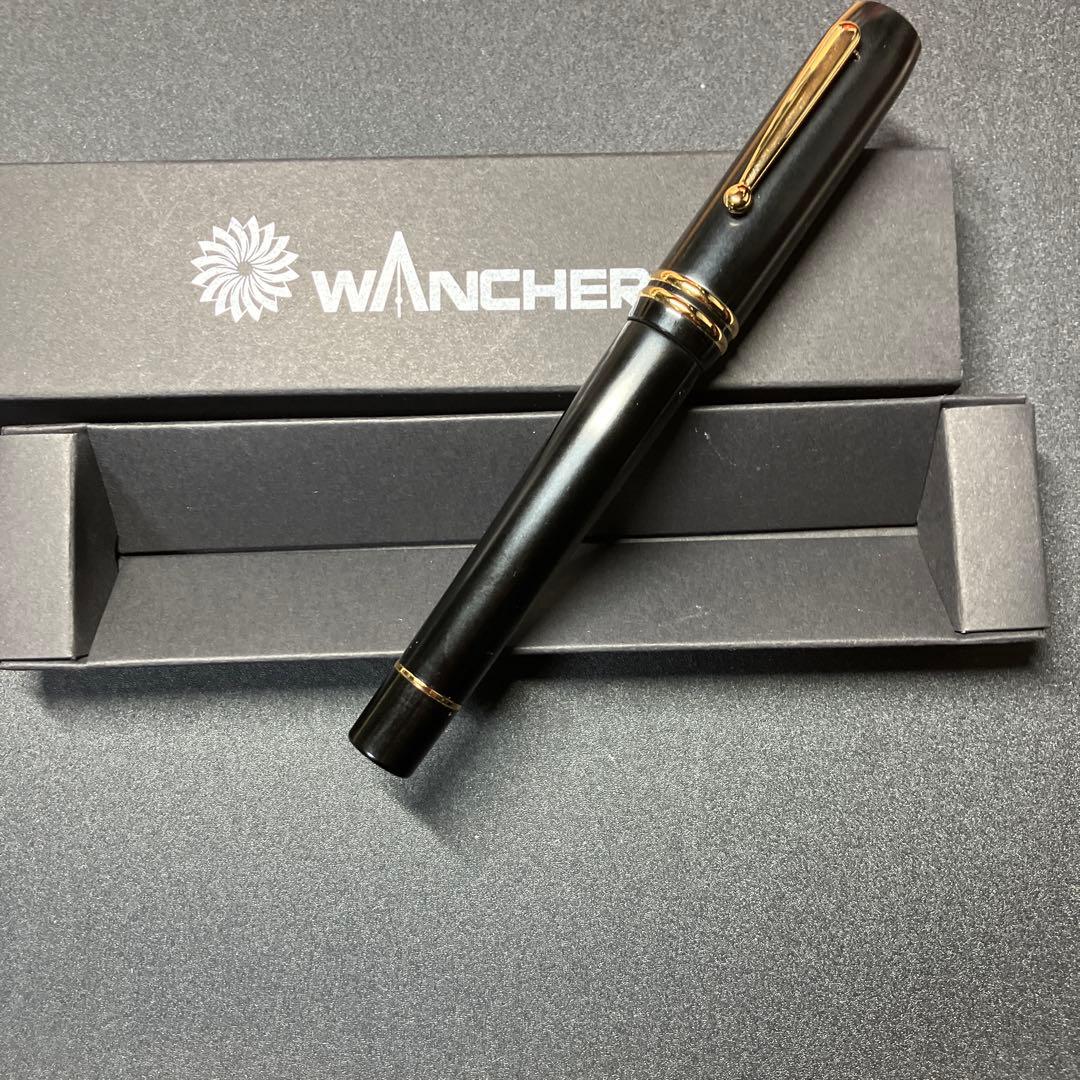 ワンチャー製ベークライト七宝万年筆　Ｍ中字 新品未使用品