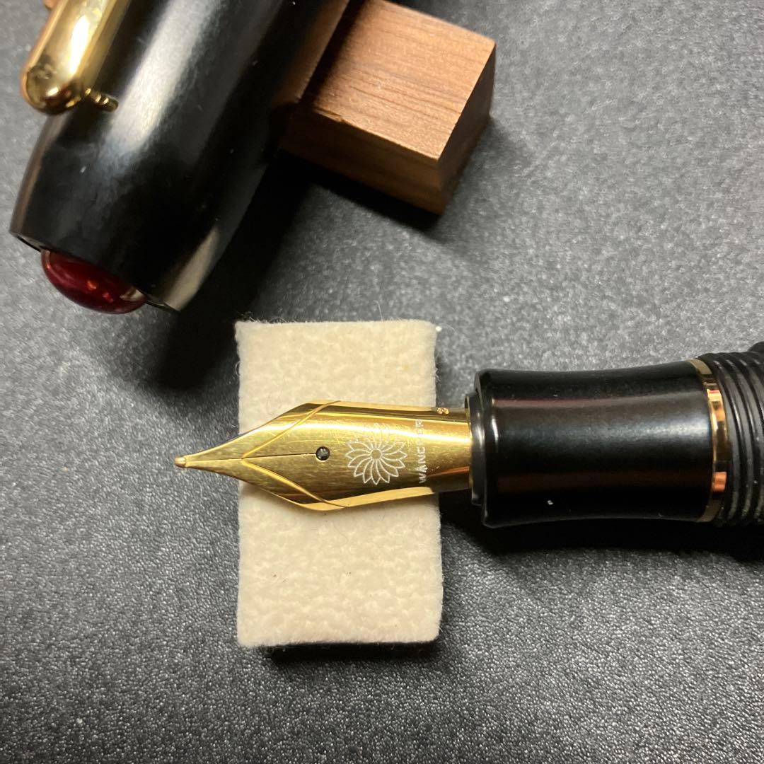 ワンチャー製ベークライト七宝万年筆　Ｍ中字 新品未使用品