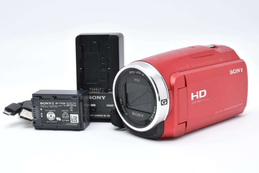 あーーさ SONY ハンディカム HDR-CX680 レッド