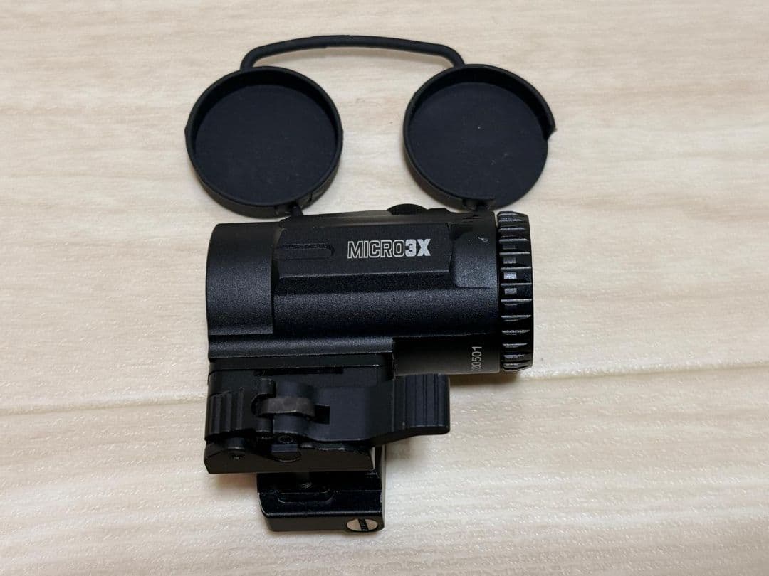 Vortex Micro 3X スコープ ブラック 動作確認済み