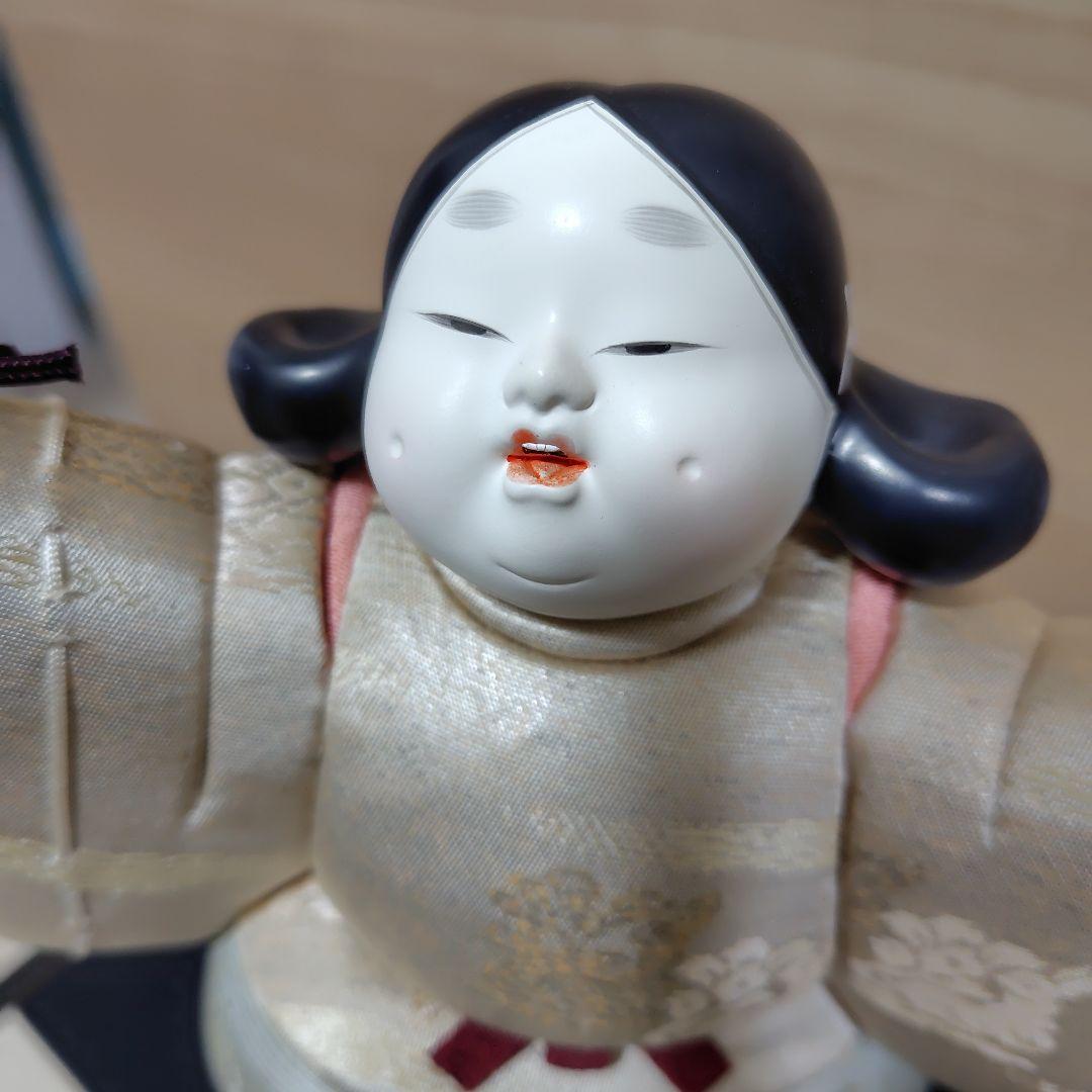 東玉工房　鈴木賢一作　人形　平安童　歓び