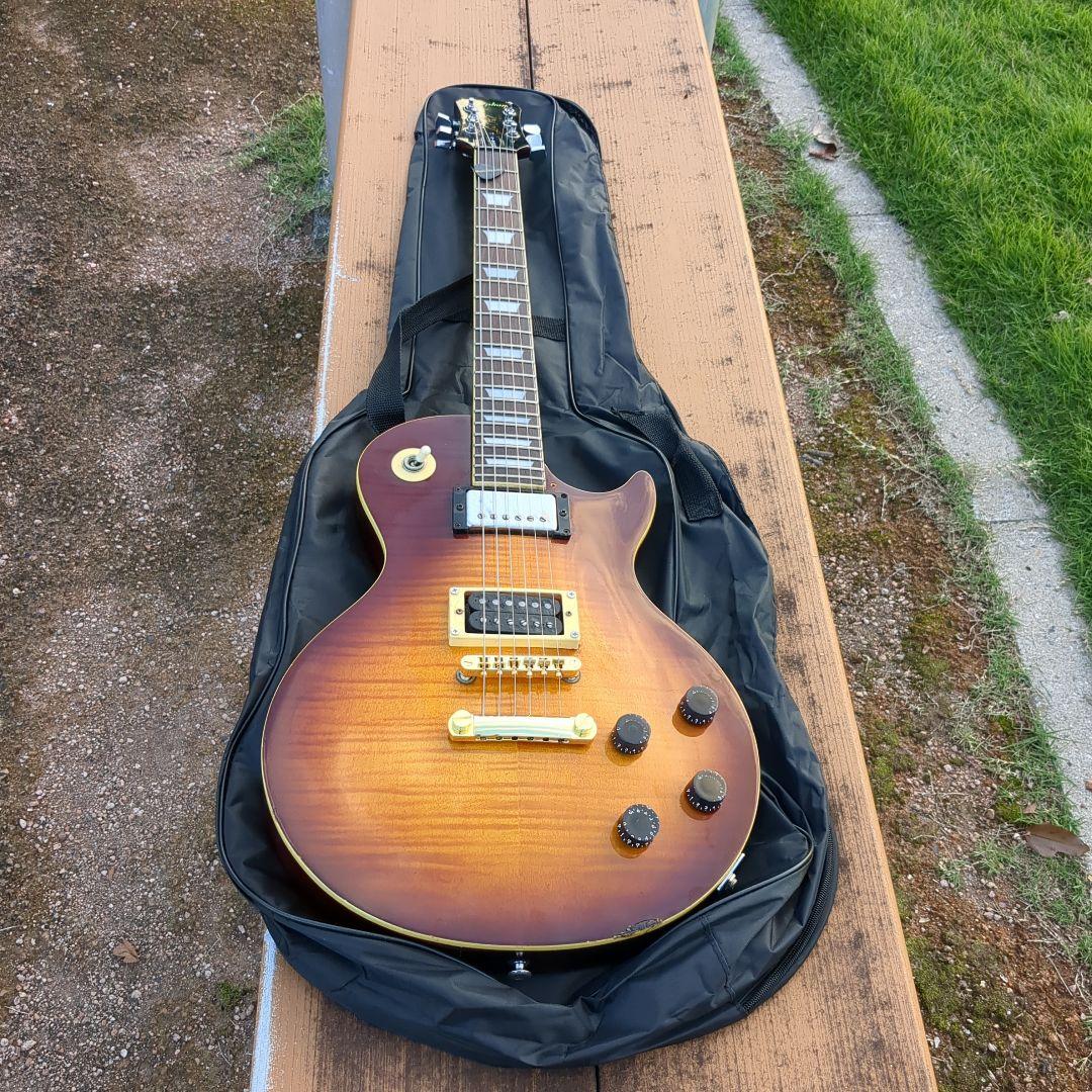 Epiphone Les Paul ギター 擦り傷あり 音出良好今月チューナー付