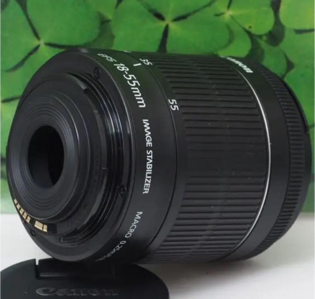【美品】キヤノンEF-S18-55mm STM標準ズーム❤️音が静かで動画で活躍