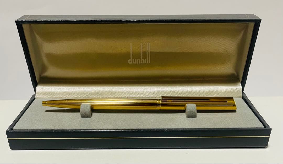 ◆年始セール未使用‼️ヴィンテージdunhill ツイスト式ボールペン ゴールド◆