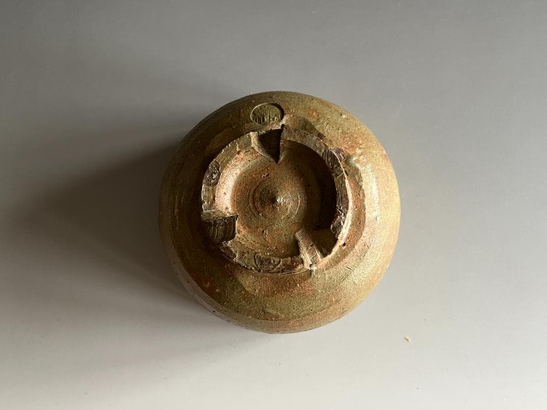 11代　長岡空権　楽山焼　茶碗　而妙斎書付　銘：松風　茶道具　表千家